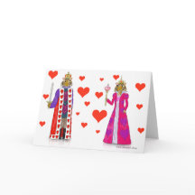 Tiger-König und Königin der Herzen