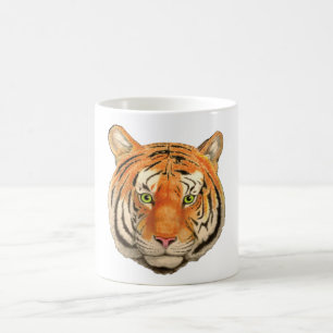 Tiger-Kopf Tasse