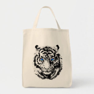 Tiger Kopf - Tiger Tote Tag Tragetasche