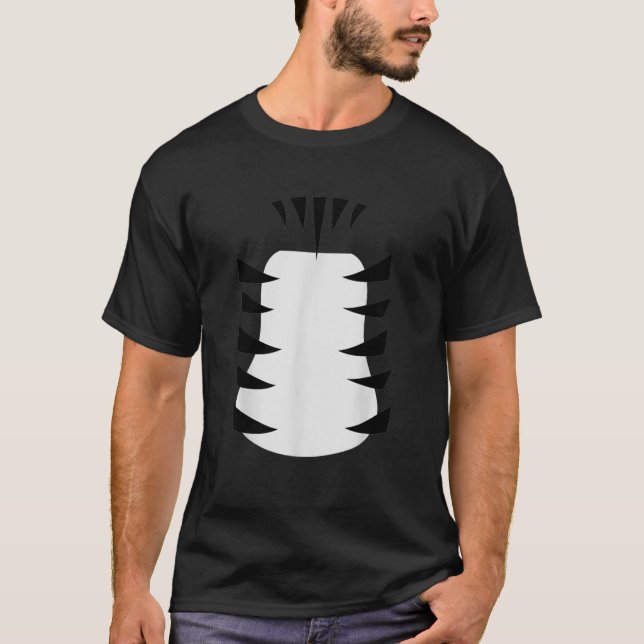 Tiger Kostüm Easy bilap Halloween Kostüm T-Shirt (Vorderseite)