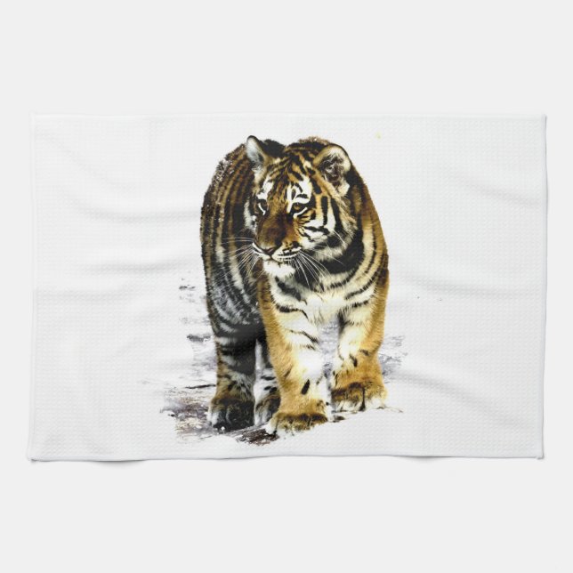 Tiger Küchentuch (Horizontal)