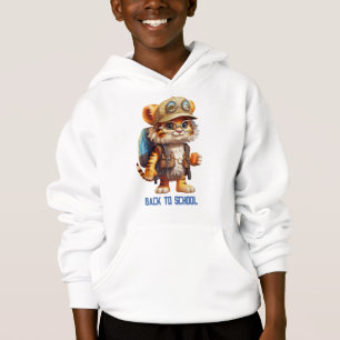 Tiger-Kugel mit Rucksack und Trinken Hoodie