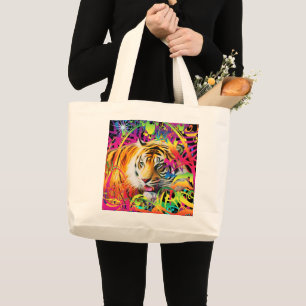 Tiger Large Toto Bag Jumbo Stoffbeutel