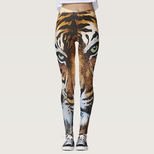 Tiger Leggings (Vorderseite)