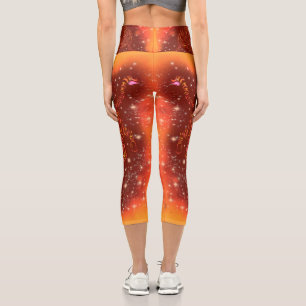 Tiger-Leggings laufen Capri Leggings