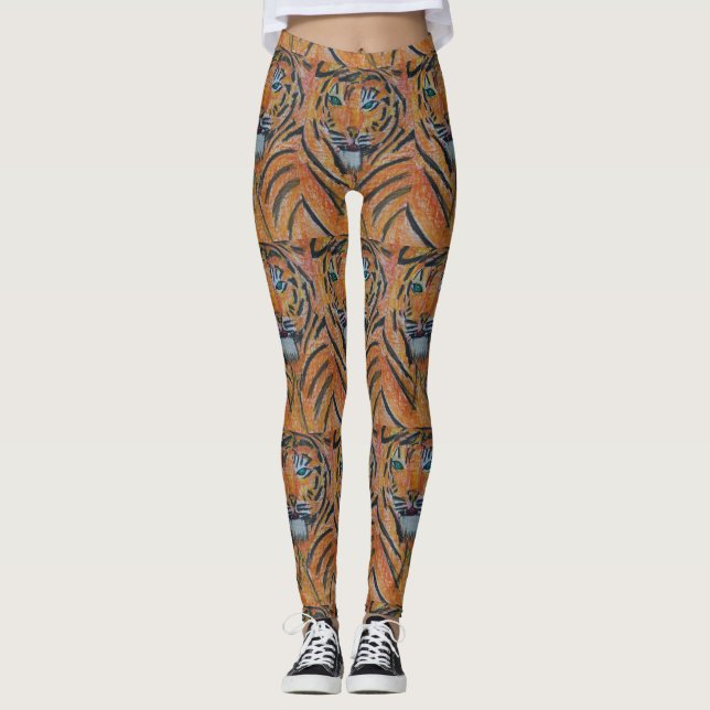TIGER LEGGINGS VON PAULA REILLY (Vorderseite)