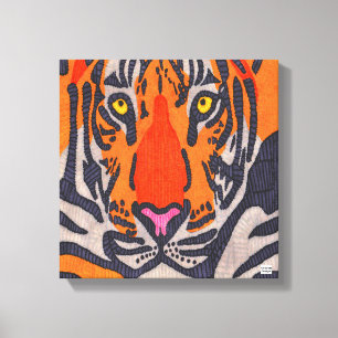 Tiger - Leinwanddruck