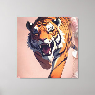 TIGER  LEINWANDDRUCK