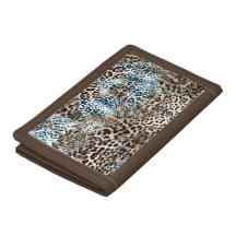 Tiger Leopard Abstrakt Print