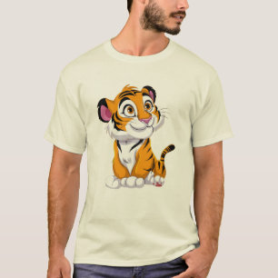 Tiger-Liebhaber-Geschenk-T-Shirt – Wildtier-Shirt T-Shirt