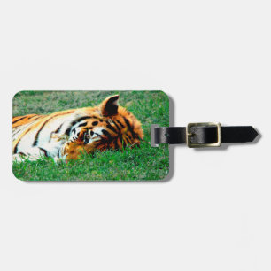 Tiger Liegend Gepäckanhänger