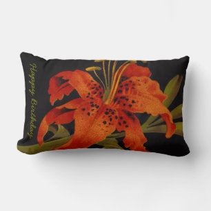 Tiger-Lilielumbar-Kissen Lendenkissen