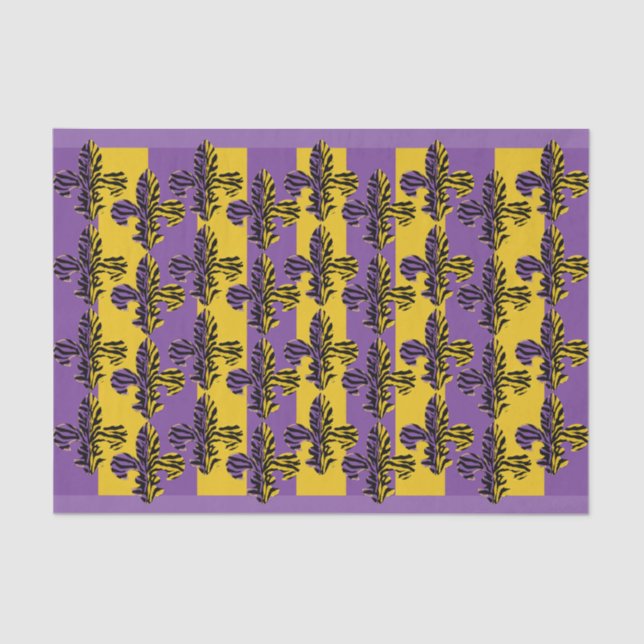 Tiger-Lilien-Seidenpapier Seidenpapier (Vorderseite)