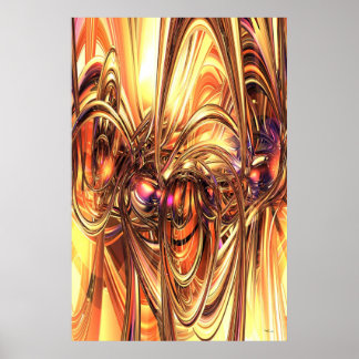 Tiger Lilies Poster