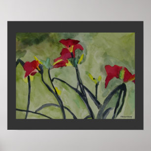 Tiger Lilies - Print Poster
