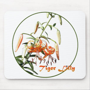 Tiger Lilly Mousepad