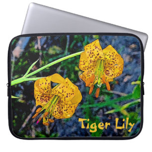 Tiger Lily Laptopschutzhülle