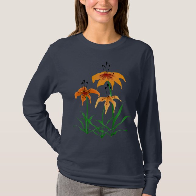 Tiger Lily Long Sleeve Shirt (Vorderseite)