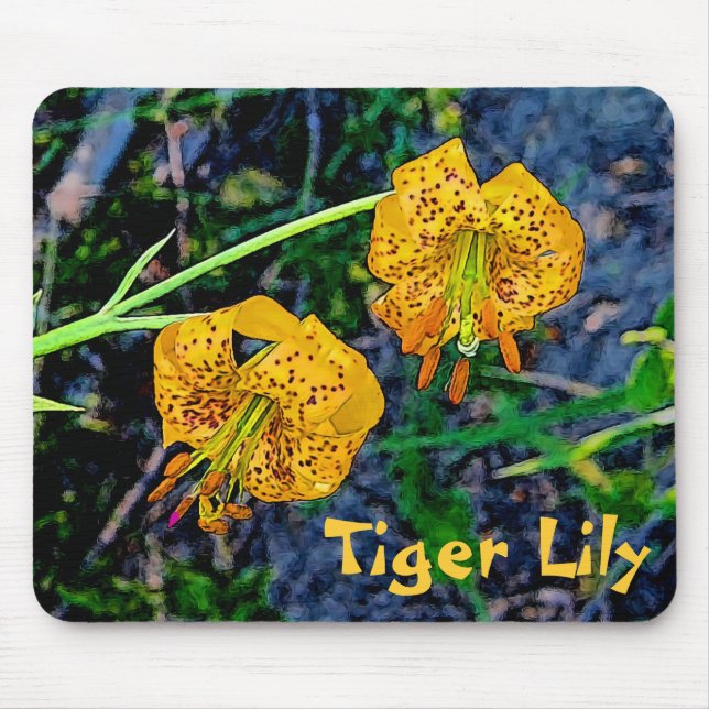 Tiger Lily Mousepad (Vorne)