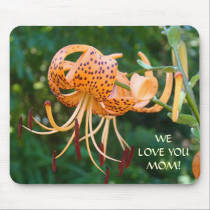 TIGER LILY Mousepad WIR LIEBE SIE MAMA! Geschenke