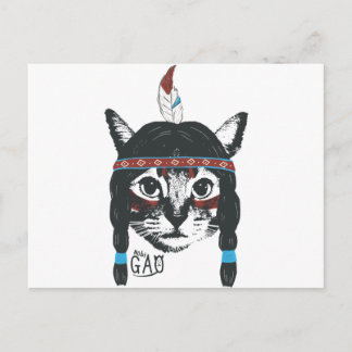 Tiger Lily Postkarte