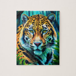 Tiger Logo Puzzle | Kraftvolles Wildes Tiger Jigsa