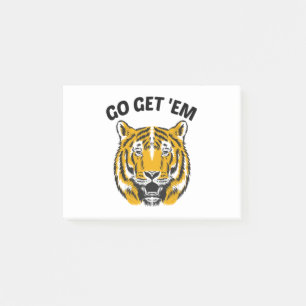 TIGER LOS GEHT'S POST-IT KLEBEZETTEL