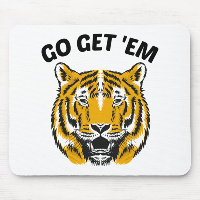 TIGER LOS LEGT LOS MOUSEPAD (Vorne)