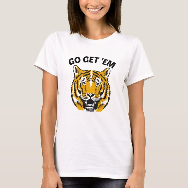 TIGER LOS LEGT LOS T-Shirt (Vorderseite)