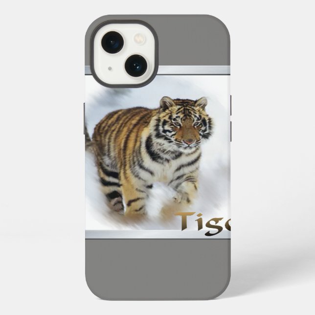Tiger Lovers iPhone Hülle (Rückseite)