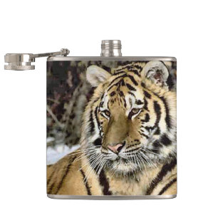 Tiger Lovers Kunst Flachmann