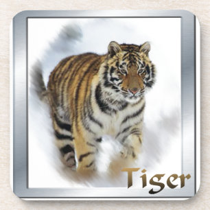 Tiger Lovers Kunst Untersetzer