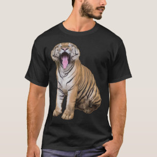 TIGER LÖWE JAGUAR LEOPARD KOPF TIER STÜTZE T-Shirt