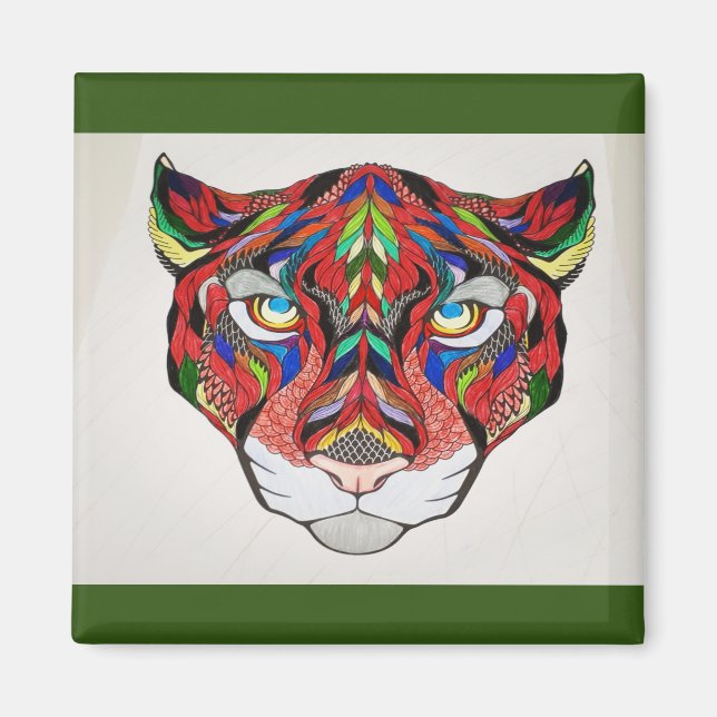 Tiger Magnet (Vorne)