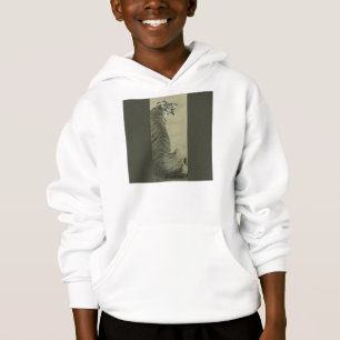 Tiger Malerstreifen Safari Jungle Katze Vintag Hoodie