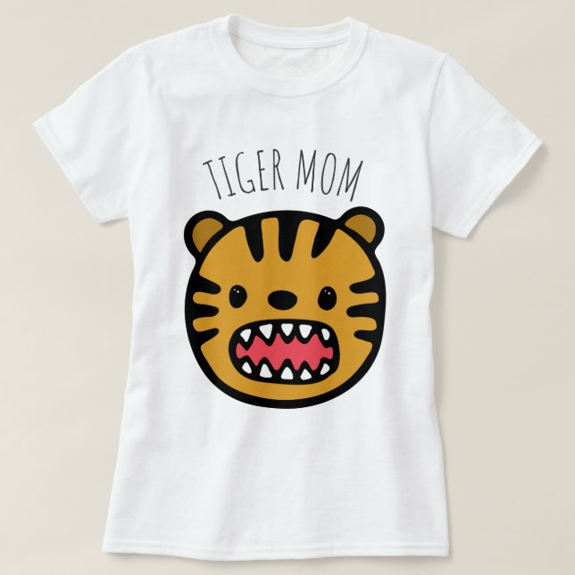 Tiger-Mama T-Shirt (Design vorne)