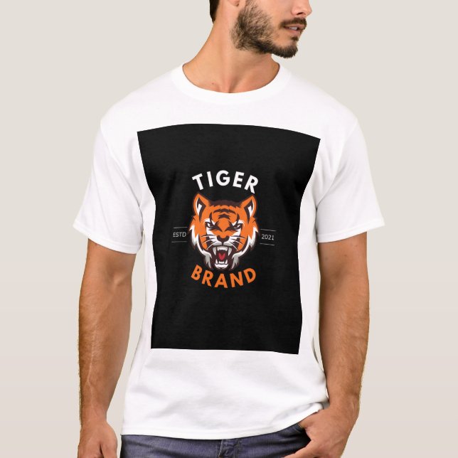 Tiger-Marke T-Shirt (Vorderseite)