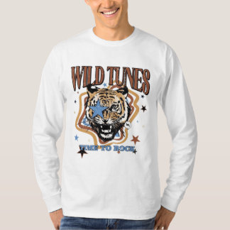 Tiger Men's Basic Long Sleeve T - Shirt