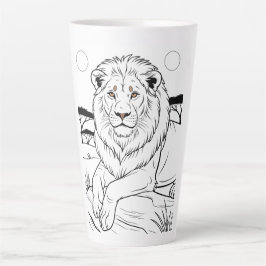 Tiger milchtasse