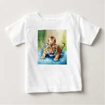 Tiger mit Baby
