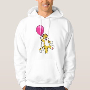 Tiger mit Ballon Hoodie