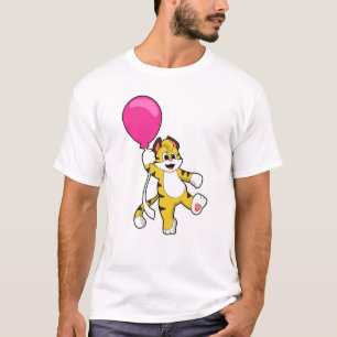 Tiger mit Ballon T-Shirt