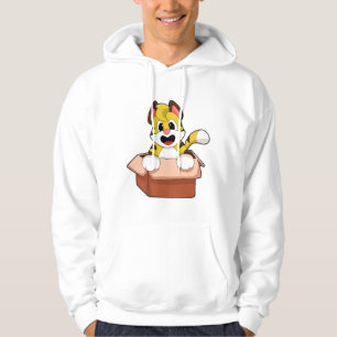 Tiger mit Box Hoodie