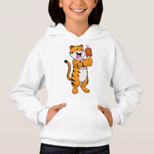 Tiger mit Fleisch Hoodie