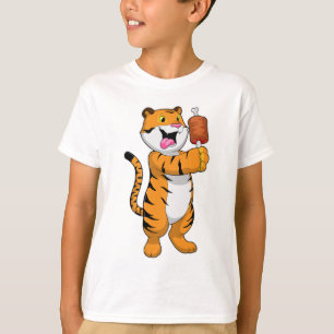 Tiger mit Fleisch T-Shirt
