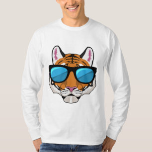 Tiger mit Sonnenbrille T-Shirt