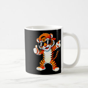 Tiger mit Sonnenbrille Tiger Tier Tiger Männer Fra Kaffeetasse