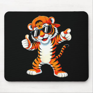 Tiger mit Sonnenbrille Tiger Tier Tiger Männer Fra Mousepad