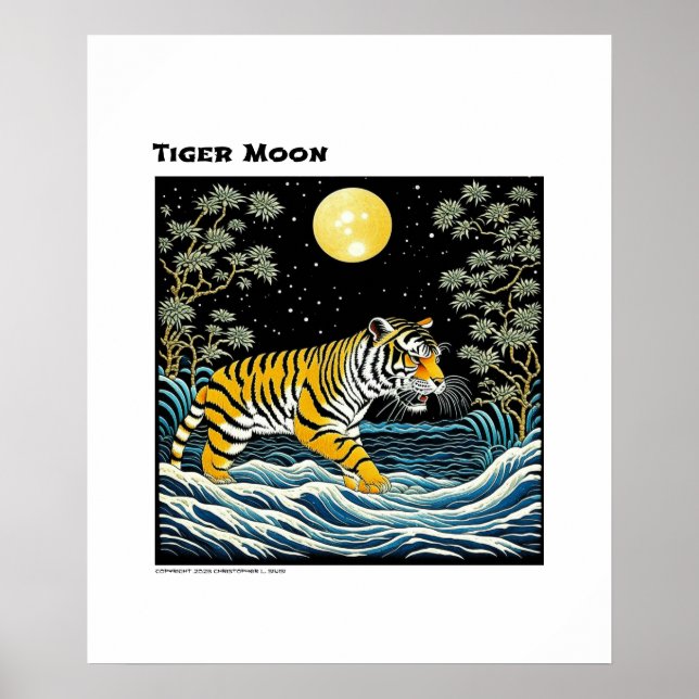 Tiger Moon Poster (Vorne)