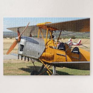 Tiger Moth Flugzeug Puzzle